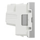 Розетка Schneider Electric Unica New NU303330 зі шторками гвинтовий зажим 2м алюміній