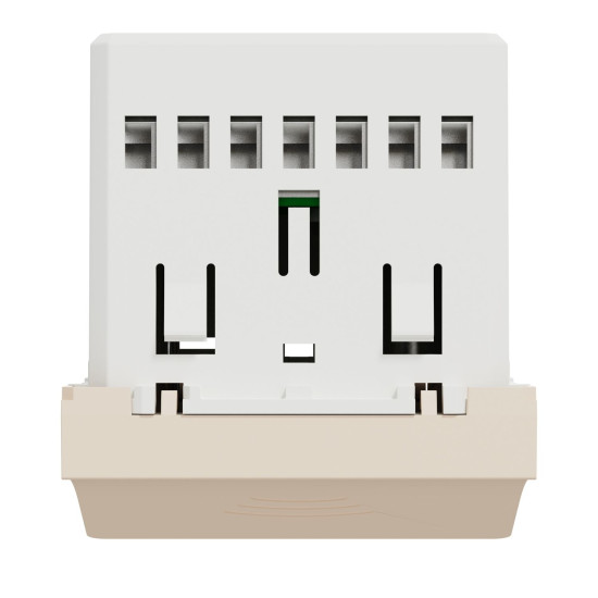 Вимикач без фіксації Schneider Electric Unica New NU378644 2м бежева