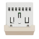 Вимикач без фіксації Schneider Electric Unica New NU378644 2м бежева