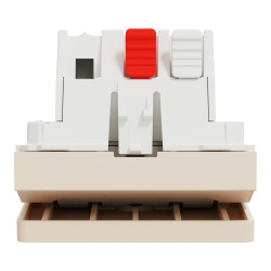 Картковий вимикач Schneider Electric Unica New NU328344 з підсвіткою 10А 2м бежевий