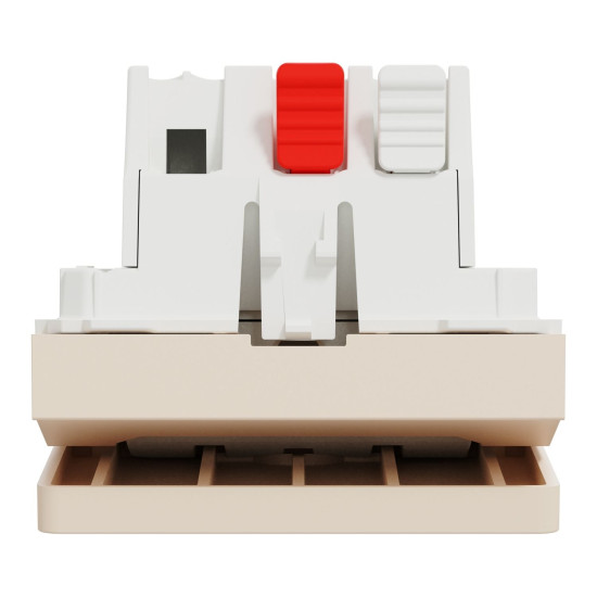 Картковий вимикач Schneider Electric Unica New NU328344 з підсвіткою 10А 2м бежевий