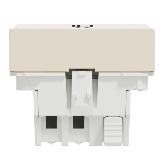 Картковий вимикач Schneider Electric Unica New NU328344 з підсвіткою 10А 2м бежевий
