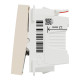 Кнопка вимикача Schneider Electric Unica New NU310644 10А 1м бежева