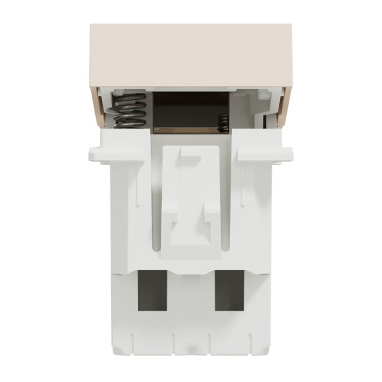 Кнопка вимикача Schneider Electric Unica New NU310644 10А 1м бежева