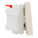 Кнопка вимикача Schneider Electric Unica New NU320644 10А 2м бежева