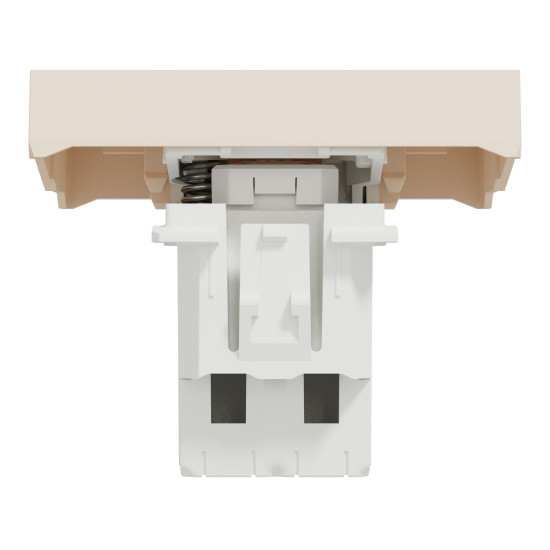 Кнопка вимикача Schneider Electric Unica New NU320644 10А 2м бежева