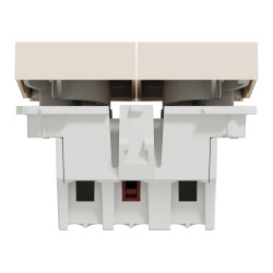 Кнопка вимикача Schneider Electric Unica New NU321144 10А 2м бежева