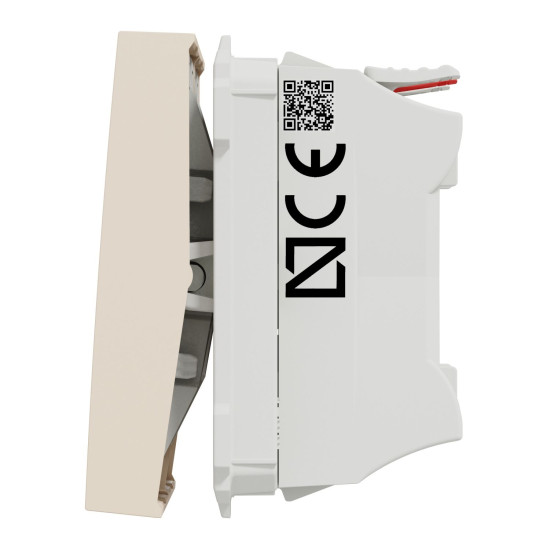 Кнопка вимикача Schneider Electric Unica New NU321144 10А 2м бежева