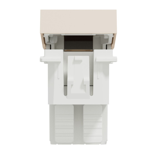 Перехресний вимикач Schneider Electric Unica New NU310544 1-клавішний 10А 1м бежевий