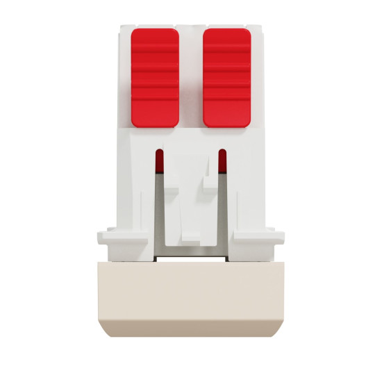 Перехресний вимикач Schneider Electric Unica New NU310544 1-клавішний 10А 1м бежевий