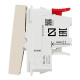 Перехресний вимикач Schneider Electric Unica New NU310544 1-клавішний 10А 1м бежевий