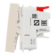 Перехресний вимикач Schneider Electric Unica New NU320544 1-клавішний 10А 2м бежевий