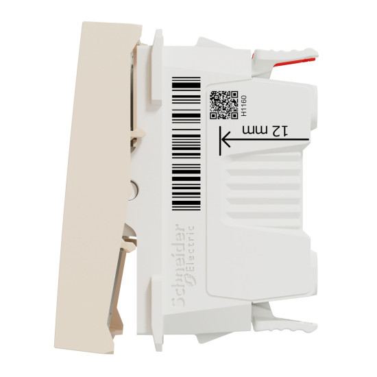 Прохідний вимикач Schneider Electric Unica New NU320344 10А 2м бежевий