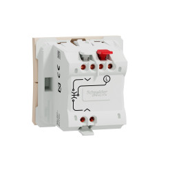 Вимикач для жалюзі Schneider Electric Unica New NU320744 2-х клавішний 6А 2м бежева