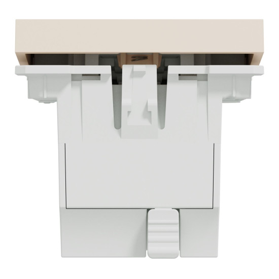 Вимикач для жалюзі Schneider Electric Unica New NU320744 2-х клавішний 6А 2м бежева
