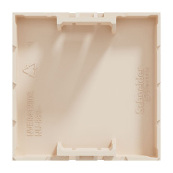 Заглушка Schneider Electric Unica New NU986644 45х45 бежева