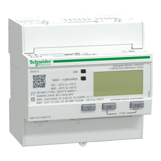 Багатотарифний електролічильник Schneider Electric ТТ A9MEM3215