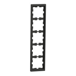 П''ятимісна рамка Schneider Electric D-Life MTN4050-6534 антрацит