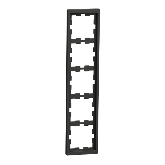 П''ятимісна рамка Schneider Electric D-Life MTN4050-6534 антрацит