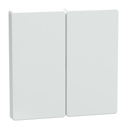 Подвійна клавіша Schneider Electric D-Life MTN3400-6035 білий лотос