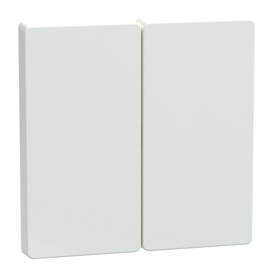 Подвійна клавіша Schneider Electric D-Life MTN3400-6035 білий лотос