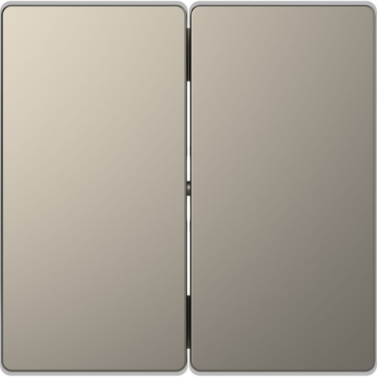 Подвійна клавіша Schneider Electric D-Life MTN3400-6050 нікель
