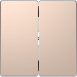 Подвійна клавіша Schneider Electric D-Life MTN3400-6051 шампань