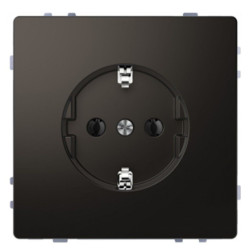 Розетка з з/к Schneider Electric D-Life MTN2301-6034 антрацит
