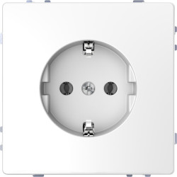 Розетка з з/к Schneider Electric D-Life MTN2301-6035 білий лотос