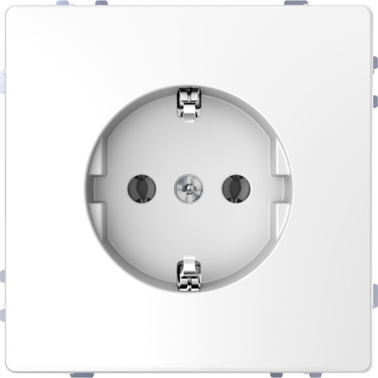 Розетка з з/к Schneider Electric D-Life MTN2301-6035 білий лотос