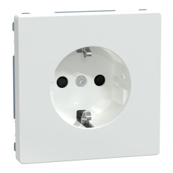 Розетка Schneider Electric D-Life MTN2300-6035 з з/к та шторками білий лотос