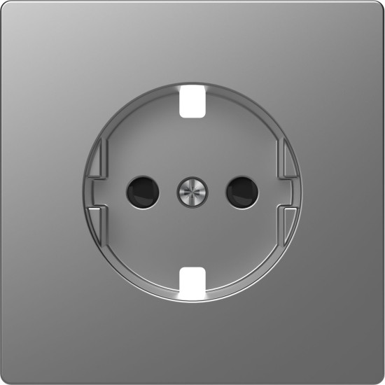 Центральна накладка Schneider Electric D-Life MTN2330-6036 нержавіюча сталь
