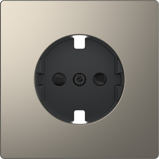 Центральна накладка Schneider Electric D-Life MTN2330-6050 нікель