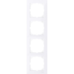 Чотирьохмісна рамка Schneider Electric M-PURE MTN4040-3625 активно-білий