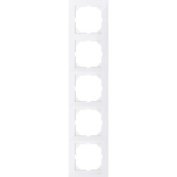 П'ятимісна рамка Schneider Electric M-PURE MTN4050-3619 полярно-білий