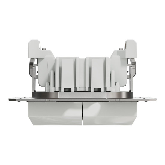 Вимикач двоклавішний Schneider Electric Asfora без рамки білий (EPH0370121)
