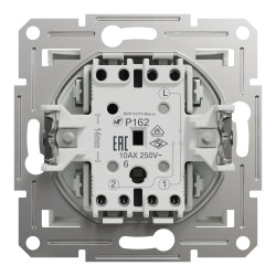 Прохідний перемикач Schneider Electric Asfora без рамки білий (EPH0470121)