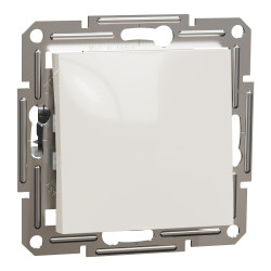 Прохідний перемикач Schneider Electric Asfora без рамки кремовий (EPH0470123)