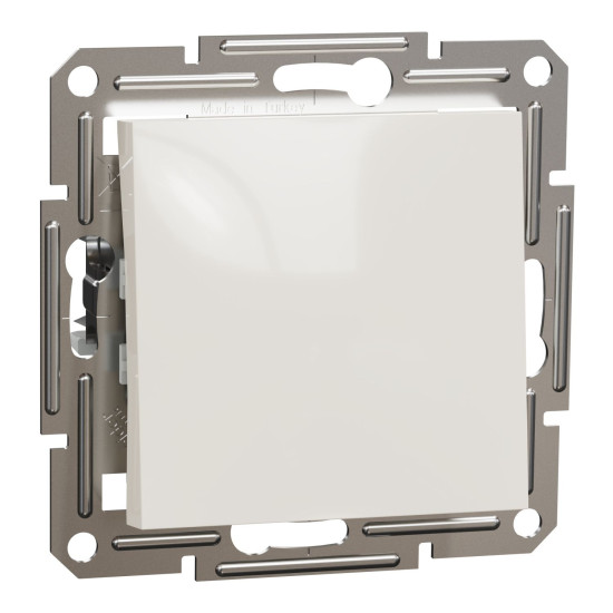 Прохідний перемикач Schneider Electric Asfora без рамки кремовий (EPH0470123)
