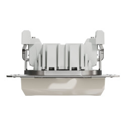 Прохідний перемикач Schneider Electric Asfora без рамки кремовий (EPH0470123)