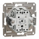 Прохідний перемикач Schneider Electric Asfora без рамки кремовий (EPH0470123)