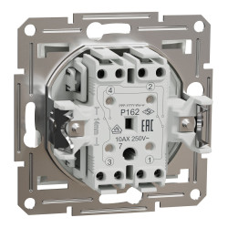 Перемикач перехресний Schneider Electric Asfora без рамки білий (EPH0570121)
