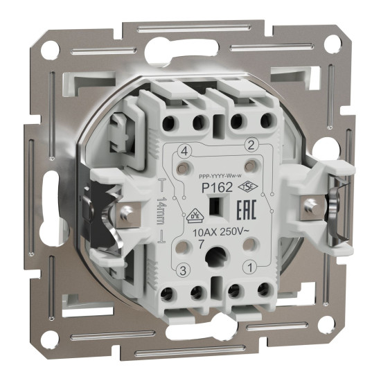 Перемикач перехресний Schneider Electric Asfora без рамки білий (EPH0570121)