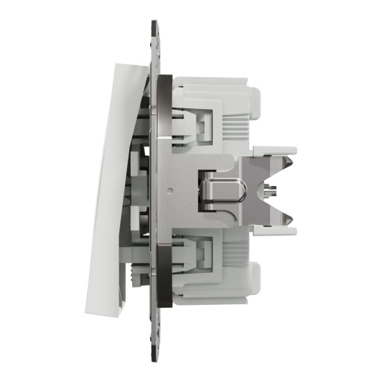 Перемикач двоклавішний Schneider Electric Asfora без рамки білий (EPH0670121)