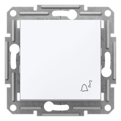 Вимикач кнопковий «звонок» Schneider Electric Asfora без рамки білий (EPH0870121)