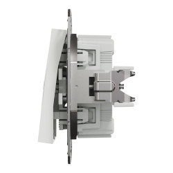 Вимикач для жалюзі Schneider Electric Asfora без рамки білий (EPH1370121)
