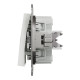 Вимикач для жалюзі Schneider Electric Asfora без рамки білий (EPH1370121)