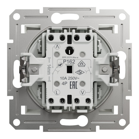 Вимикач для жалюзі Schneider Electric Asfora без рамки білий (EPH1370121)