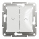 Вимикач для жалюзі Schneider Electric Asfora без рамки білий (EPH1370121)