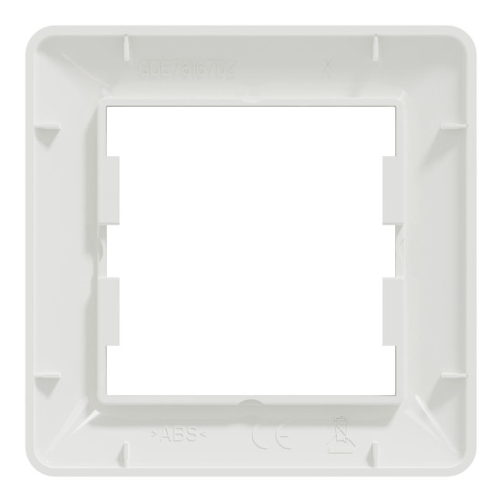 Рамка 1-постова Schneider Electric Asfora біла (EPH5800121)